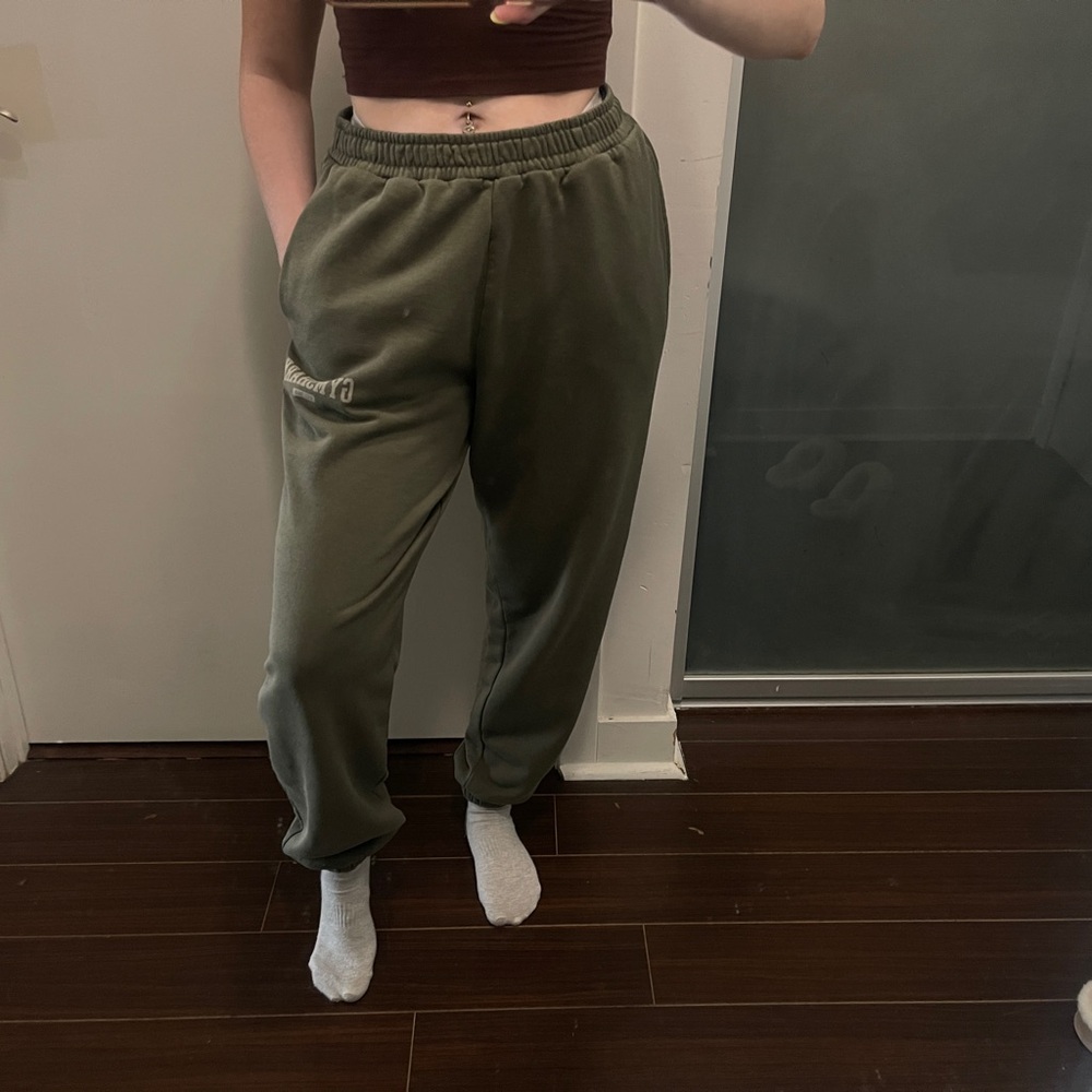 Green Gymshark Sweatpants